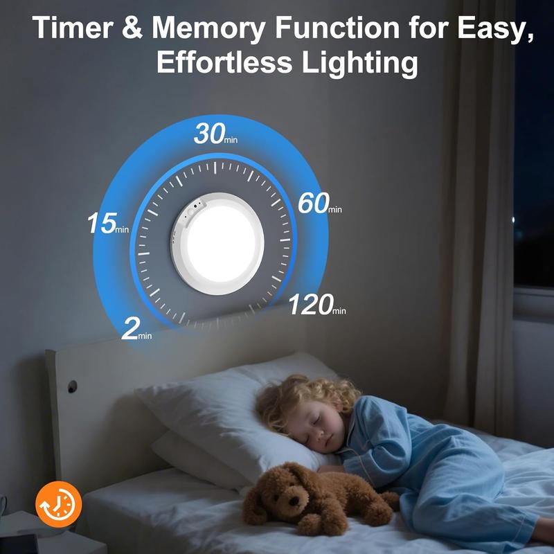 🎁 50% OFF🔌 Remote Rechargeable Motion Sensor Ceiling Light - Wireless Magnetic💡