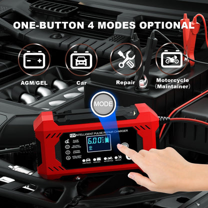 ⚡Second item 60% off 🎉Portable Smart Car Battery Charger