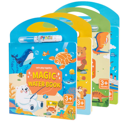Water Coloring Book Set