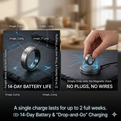 🎉 75% OFF Launch Offer🔥Pryxo™ G1 Non-Invasive Smart Ring