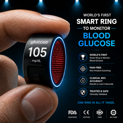 🎉 75% OFF Launch Offer🔥Pryxo™ G1 Non-Invasive Smart Ring