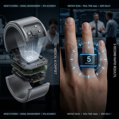 🎉 75% OFF Launch Offer🔥Pryxo™ G1 Non-Invasive Smart Ring