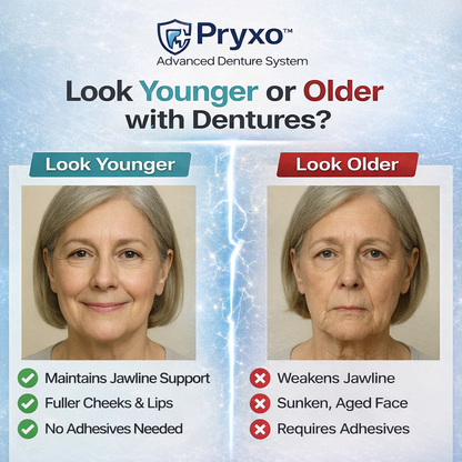 70% off! ⏰Pryxo™ Complete Dentures -- T