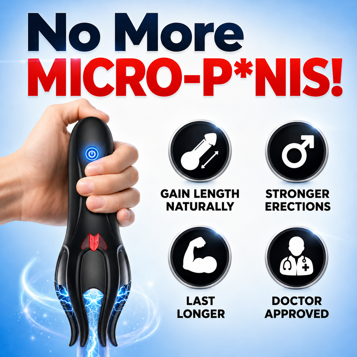 Pryxo Pro™ 3-in-1 Men’s Therapy Device | Private At-Home Performance Support