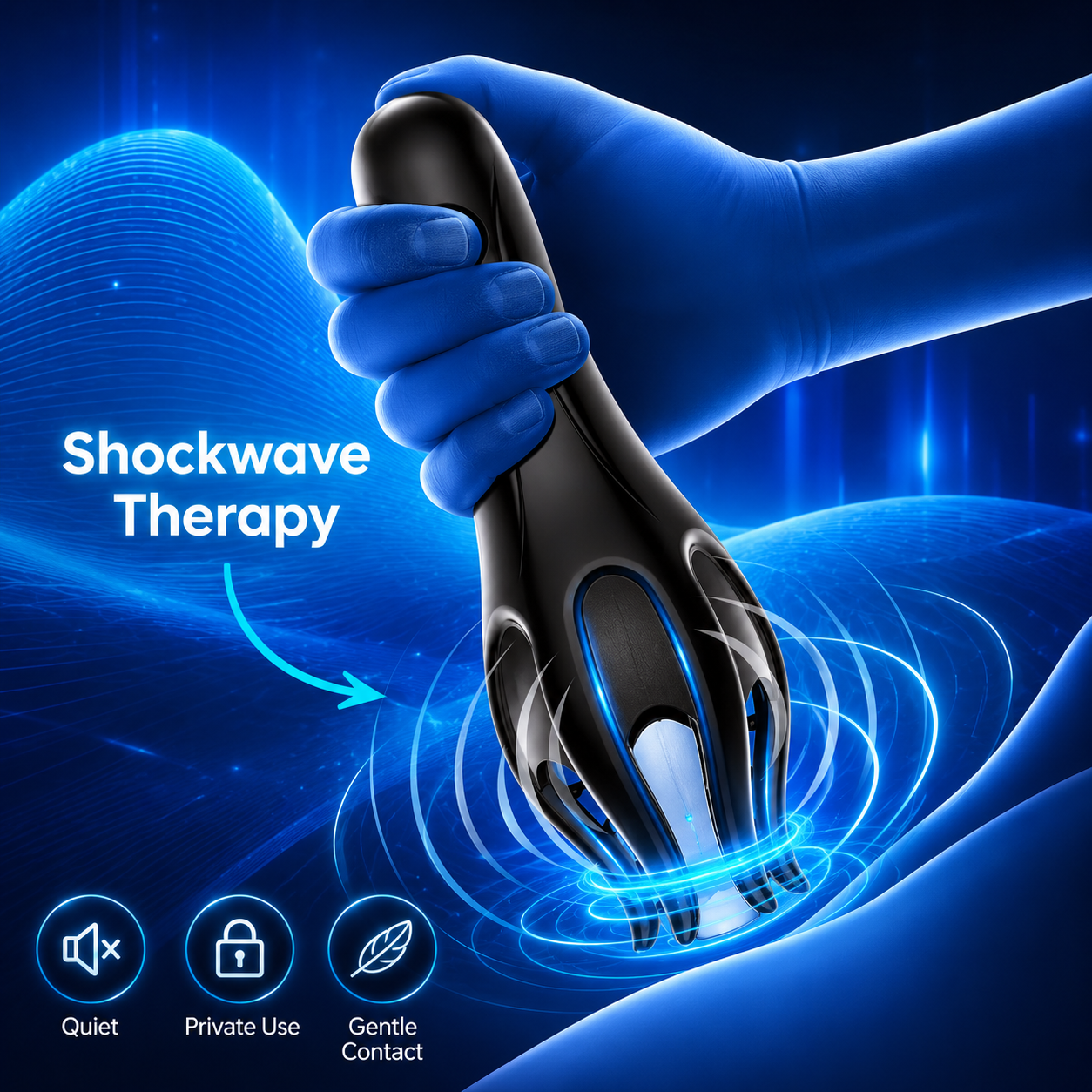 Pryxo Pro™ 3-in-1 Men’s Therapy Device | Private At-Home Performance Support