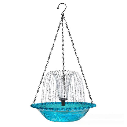 🔥Last 4 hours Hot Sale 50%🐦Solar Cascade Hanging Bird Bath Fountain