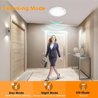 🎁 50% OFF🔌 Remote Rechargeable Motion Sensor Ceiling Light - Wireless Magnetic💡