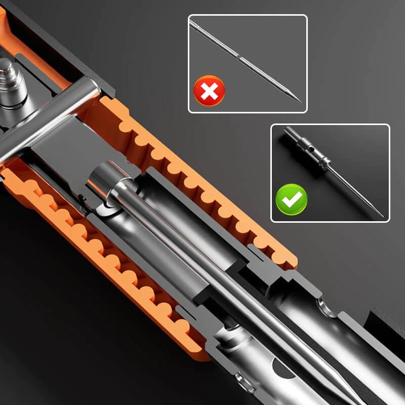 🔥 LAST DAY 49% OFF- Woodworking and Decoration Integrated Nail shooter