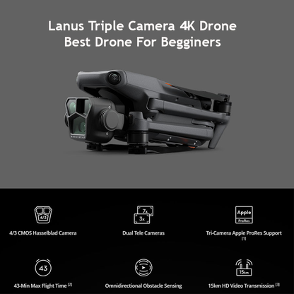 🚁 4K HD Camera Drone – Perfect for Travel, Photography & Gifting